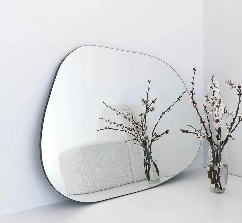 Modern Asymmetrical Wall Mirror - Image 3